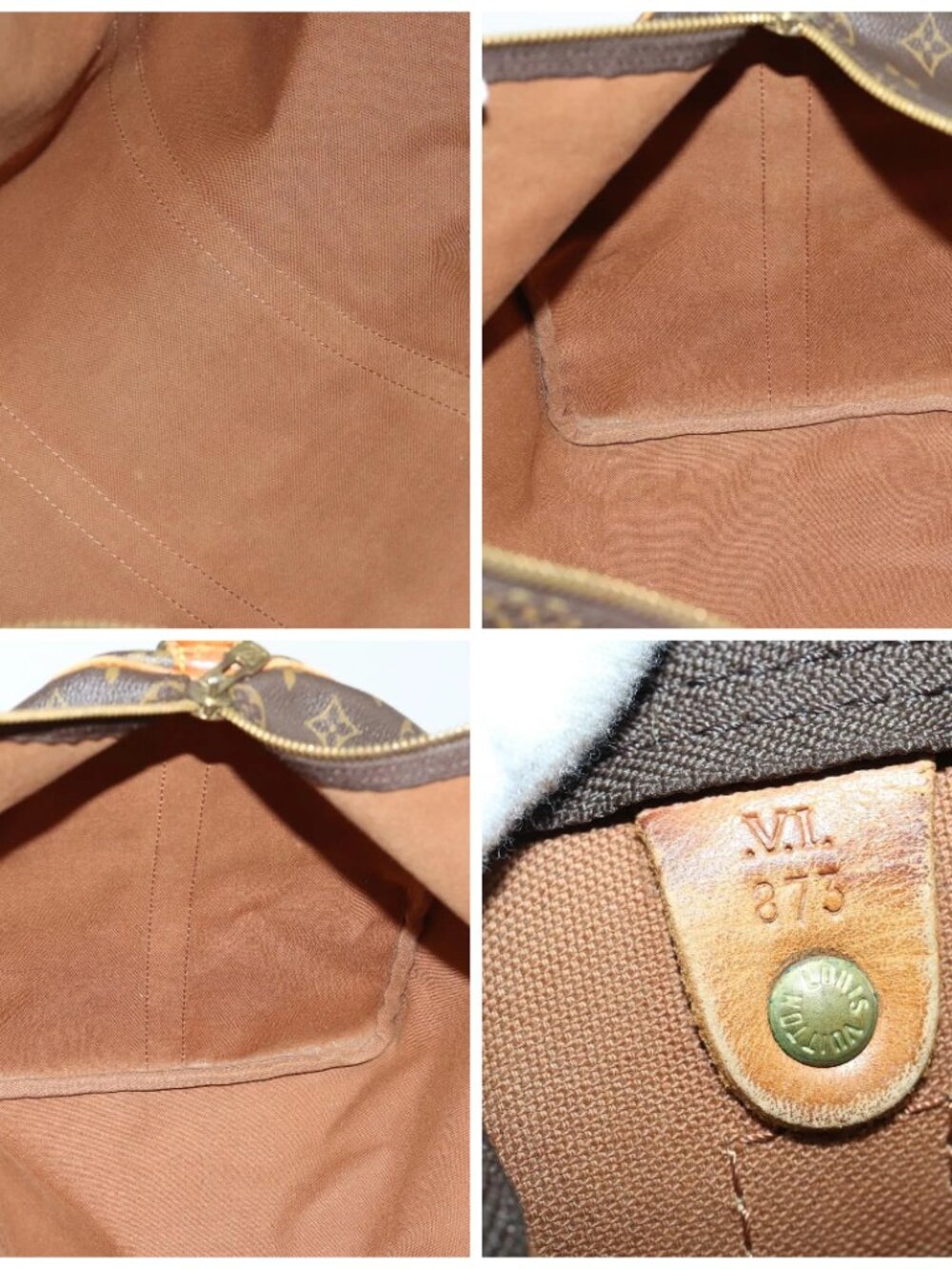 LOUIS VUITTON Monogram Keepall Bandouliere 50 Boston Bag M41416 LV Auth 158742 - Picture 15 of 16